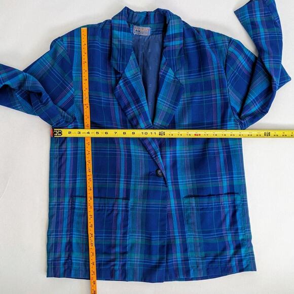 Pendleton Blue Plaid Men's Jacket - Picture 9 of 14